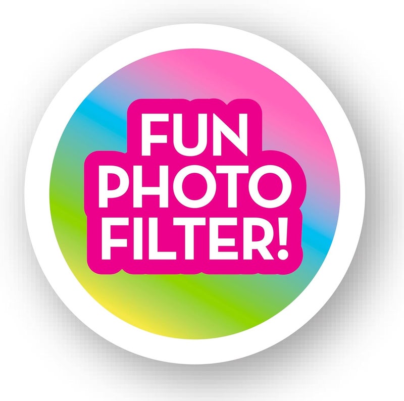 Barbie Just Play Barbie Photo Filter Play Camera, 5-Piece Set with Lights, Sounds, Effect Filters and Pretend Photos, Creative Role Play Toy for Kids Ages 3 and Up - Image 3